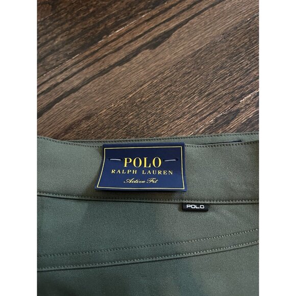 NWT Ralph Lauren Polo Stretch Active Fit Performance Pant Green Sz 40 x 32 $148 - Picture 4 of 10